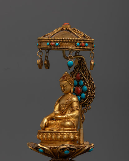 Shakyamuni Buddha on Elephant | Spiritual Feng Shui Decor