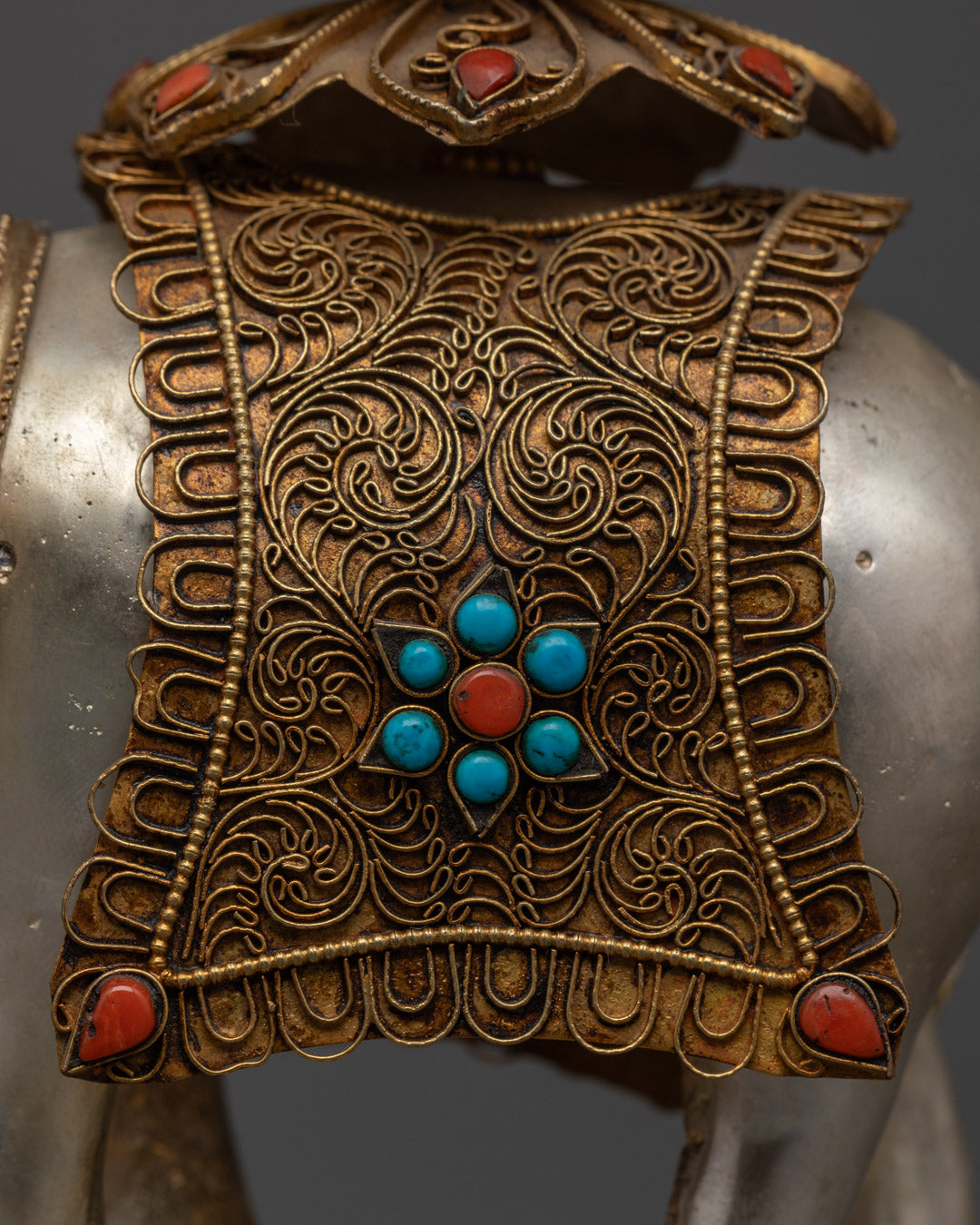 Shakyamuni Buddha on Elephant | Spiritual Feng Shui Decor