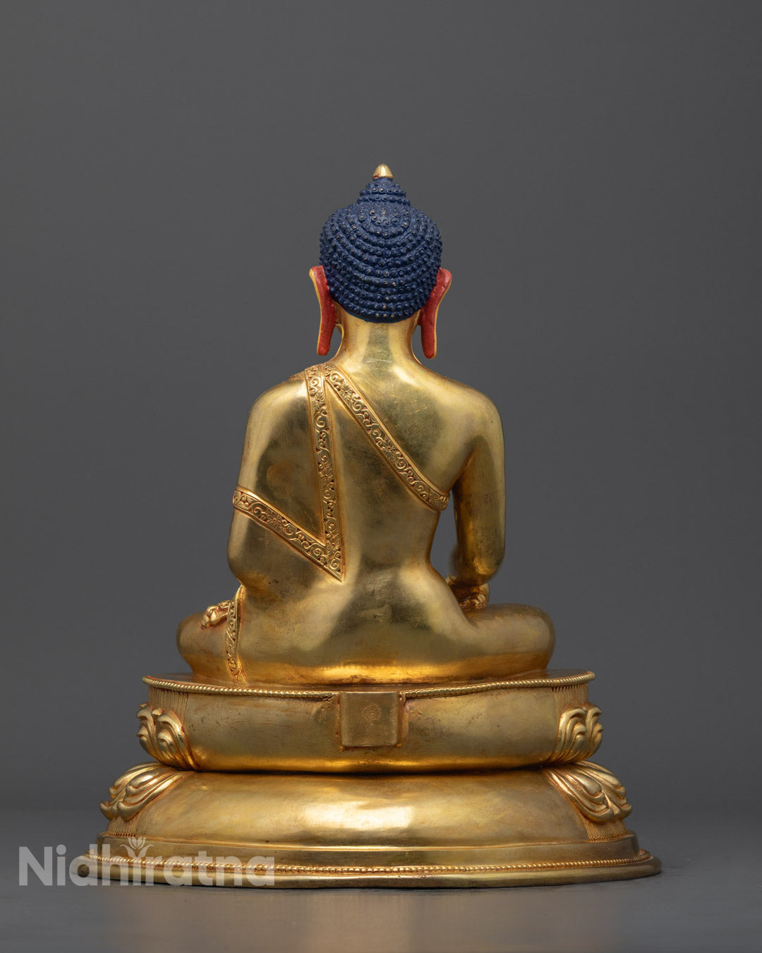 Vajrayana Shakyamuni Buddha Mantra Statue