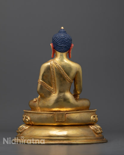 Vajrayana Shakyamuni Buddha Mantra Statue