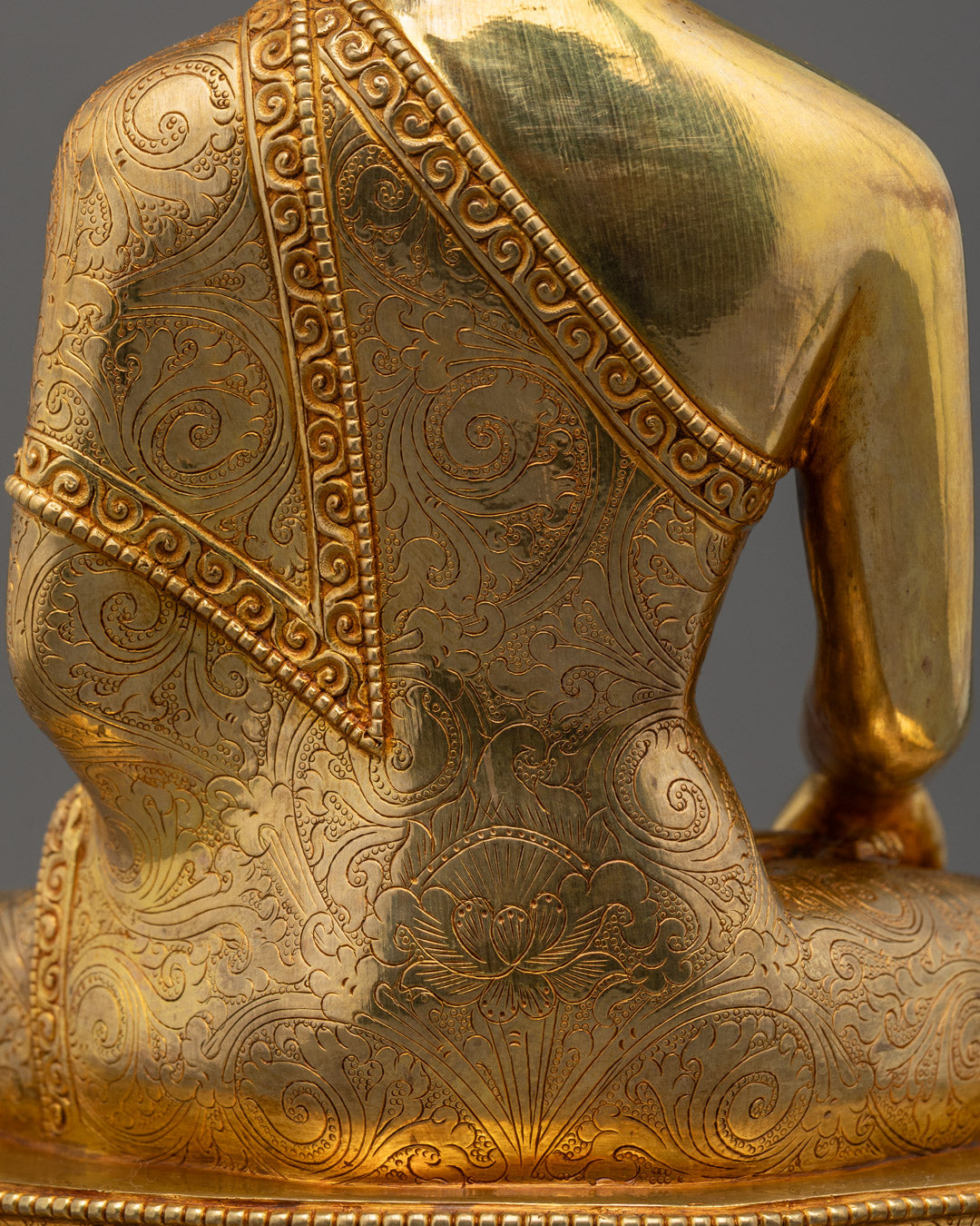 Shakyamuni Buddha Statue | Hand-Carved Nepalese Sculpture