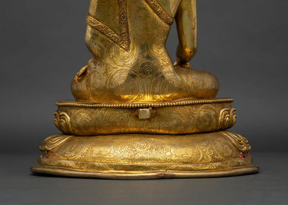 Shakyamuni Buddha Copper Statue | Exquisitely Handcrafted In Nepal