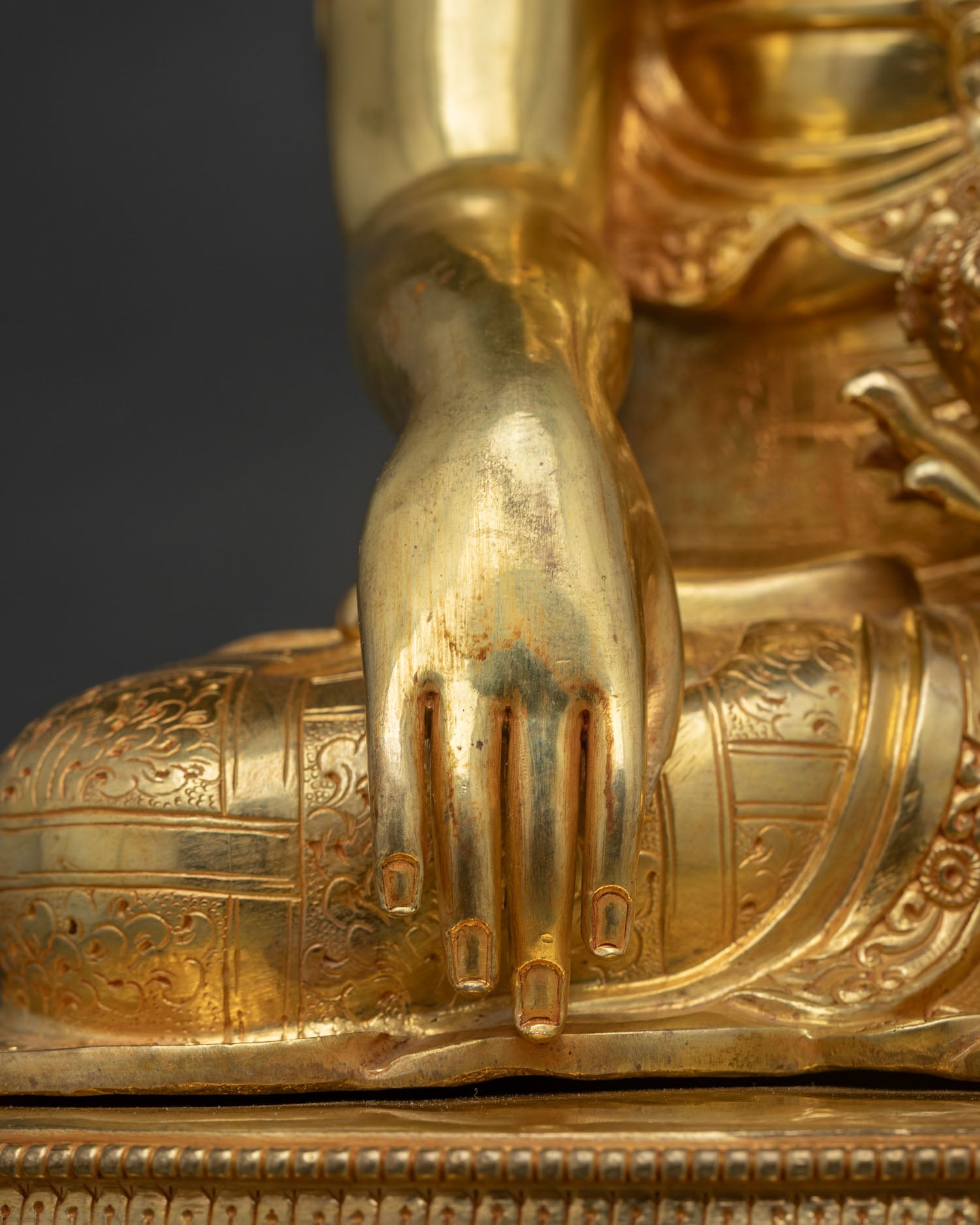 Elegant Shakyamuni Buddha Statue from Nepal | The Awakened One