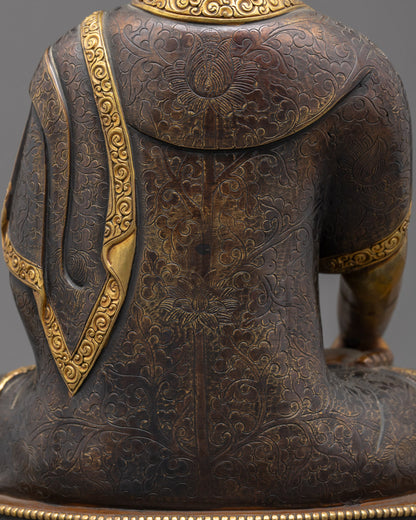 Buddhist Statue of Shakyamuni Buddha