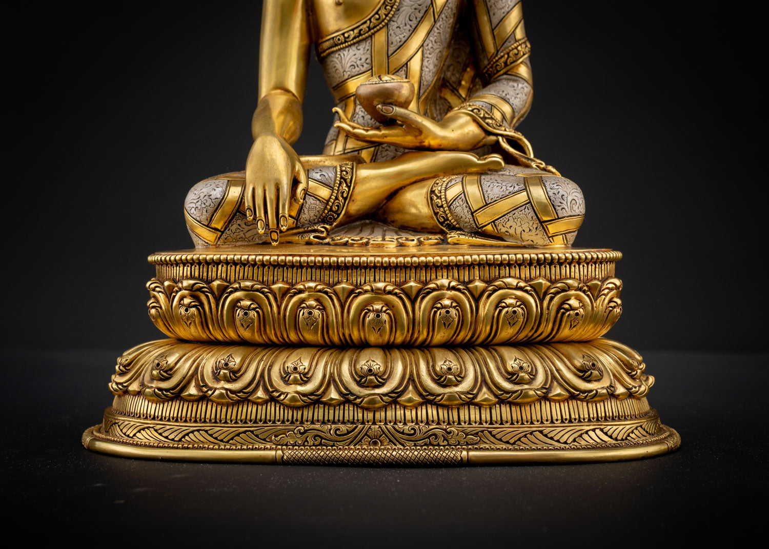 Shakyamuni Buddha Statue | Sacred Copper Art from Nepal