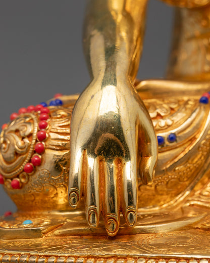 Shakyamuni Buddha Statue from Nepal | Icon of Enlightenment