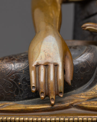 Buddhist Statue of Shakyamuni Buddha