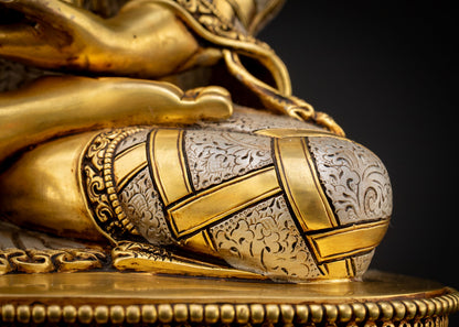 Shakyamuni Buddha Statue | Sacred Copper Art from Nepal