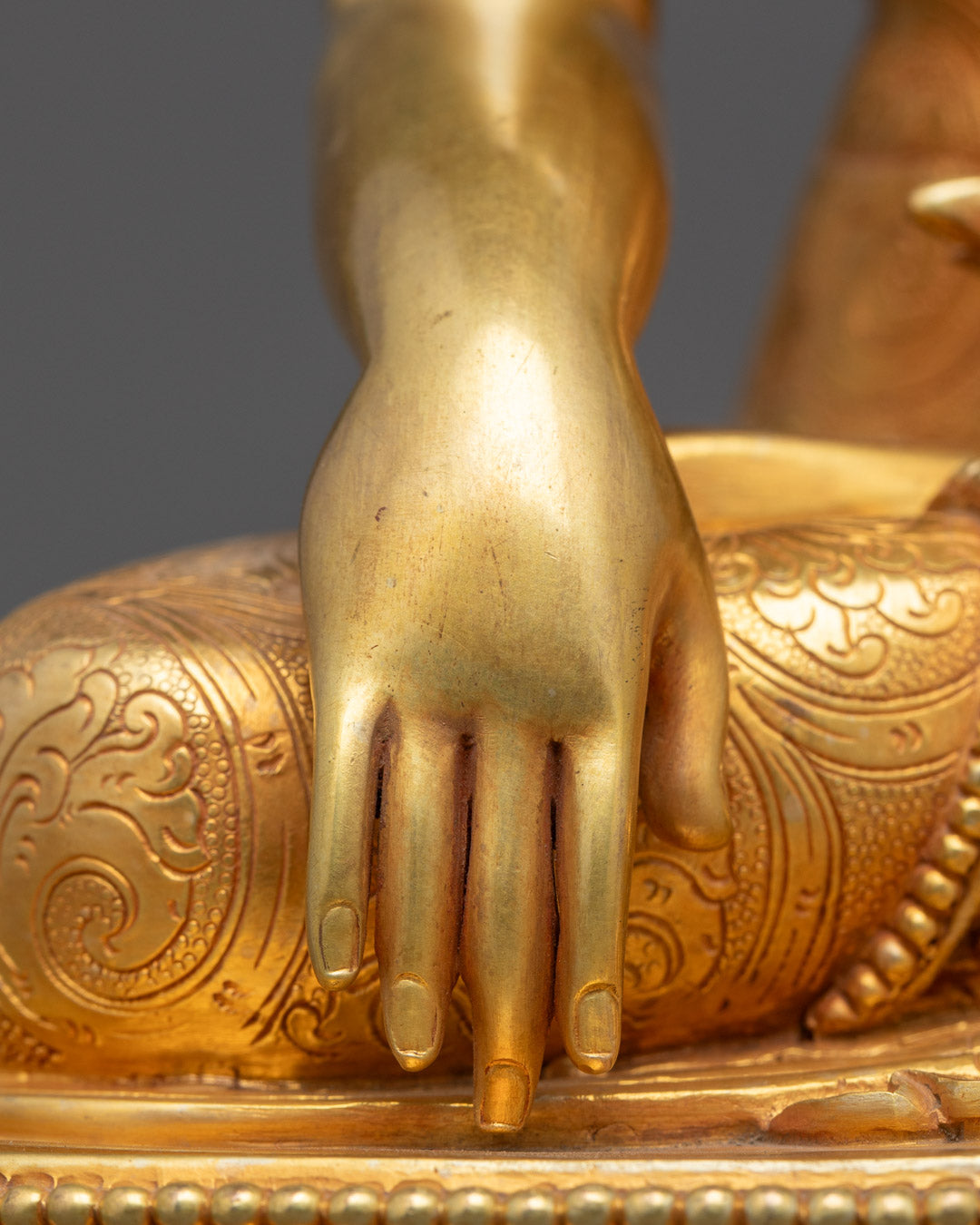 Shakyamuni Buddha Tibetan Statue | Sacred Himalayan Art