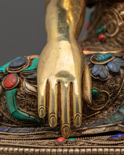 Traditional Shakyamuni Buddha Statue | Authentic Handmade Statue