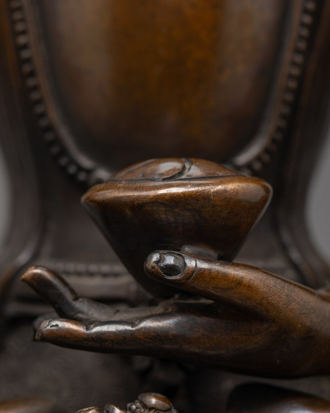 Traditional Jowo Shakyamuni Buddha Statue | Oxidized Sculpture