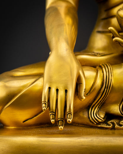 Shakyamuni Buddha | Authentic Newari Crafted Sculpture