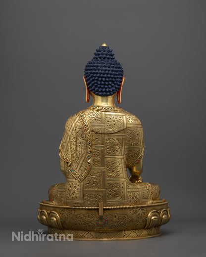 Shakyamuni Buddha Statue | Handcrafted Buddhist Altar