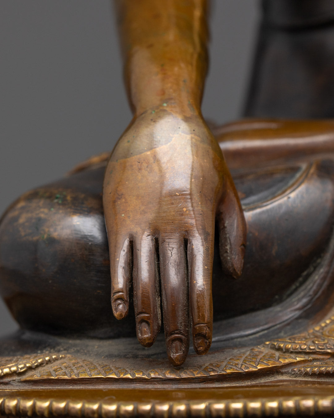 Shakyamuni Buddha Tibetan Statue | Traditional Himalayan Art