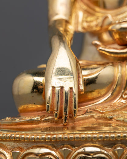 Statue of Shakyamuni Buddha | Lost Wax Method