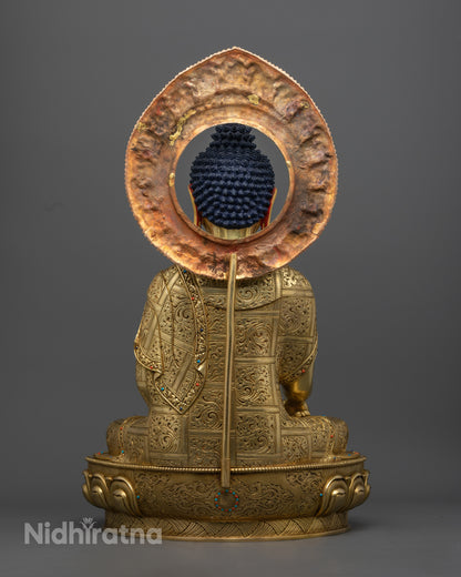 Shakyamuni Buddha Statue | Handcrafted Buddhist Altar