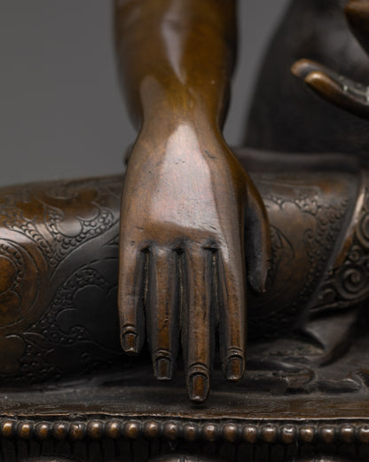 Buy Oxidized Shakyamuni Buddha Statue | Timeless Buddhist Sculpture