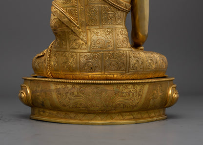 Handcraved Vajrayana Buddha Shakyamuni statues