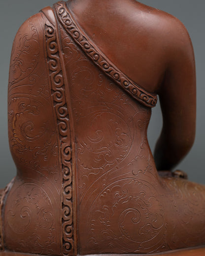 Shakyamuni Buddha Statue | Enlightened Buddha Copper Art