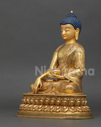 Shakyamuni Buddha Statue | Sacred Himalayan Craftsmanship