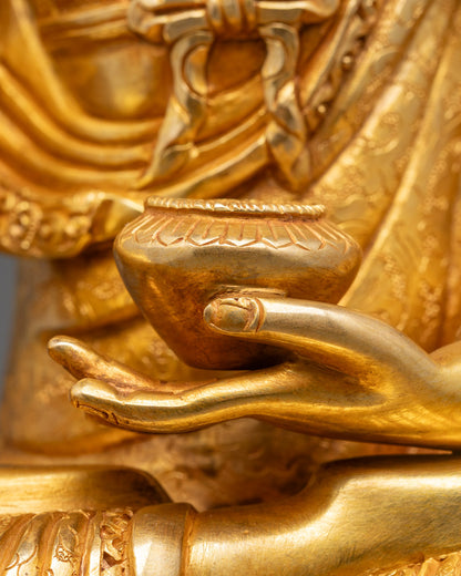 Handcrafted Meditating Shakyamuni Buddha Statue | Founder of Buddhism