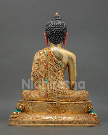 Traditional Shakyamuni Buddha Statue – Zen Home Decor