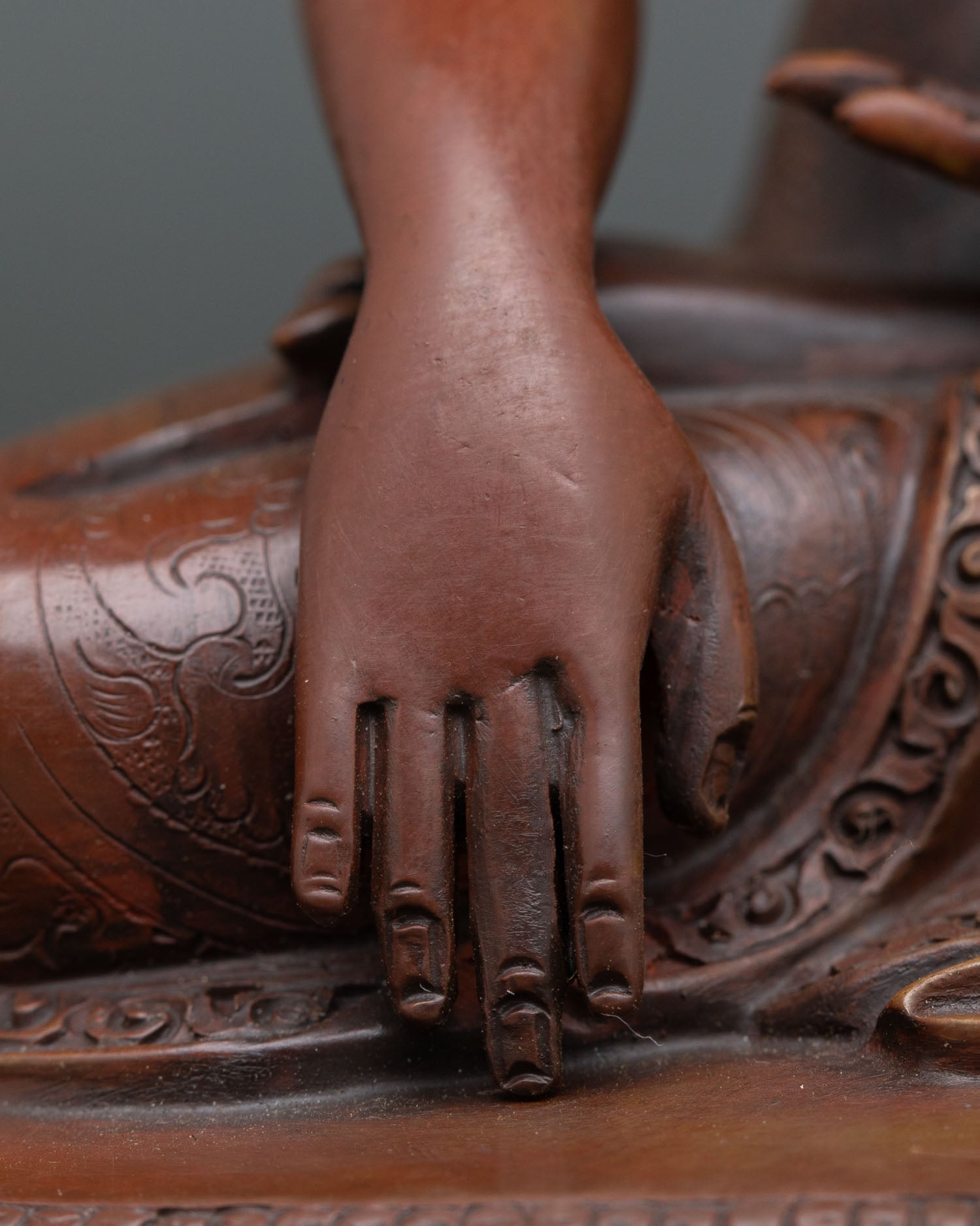 Shakyamuni Buddha Statue | Enlightened Buddha Copper Art