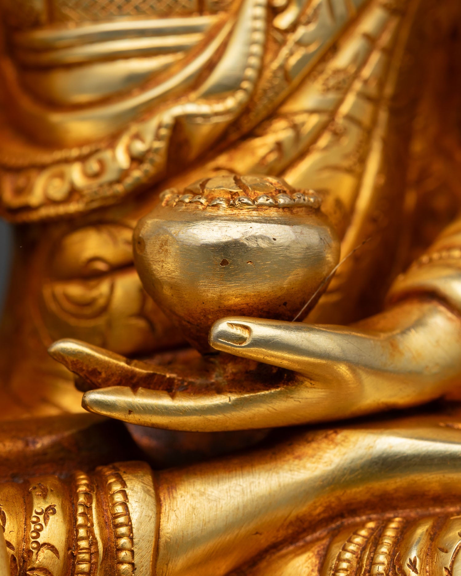 Shakyamuni Buddha |  Sacred Himalayan Devotional Sculpture
