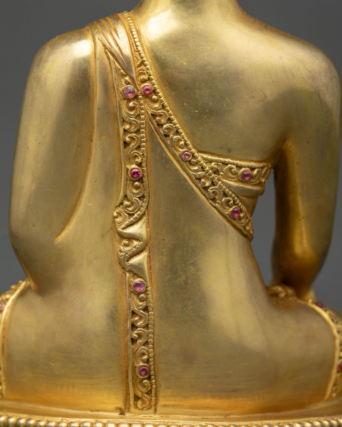 Enlightened Gautama Buddha Statue | Handcrafted Nepalese Metalwork