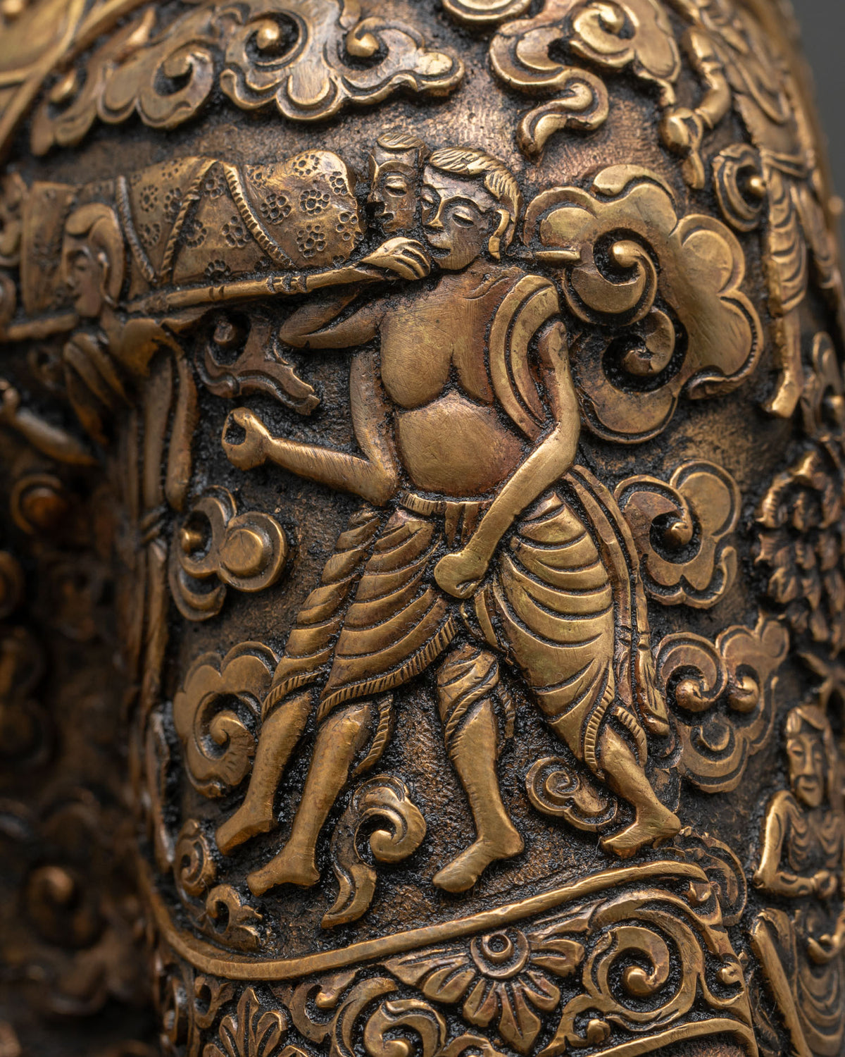 Solid Copper Shakyamuni Buddha Statue | Handcrafted In Nepal