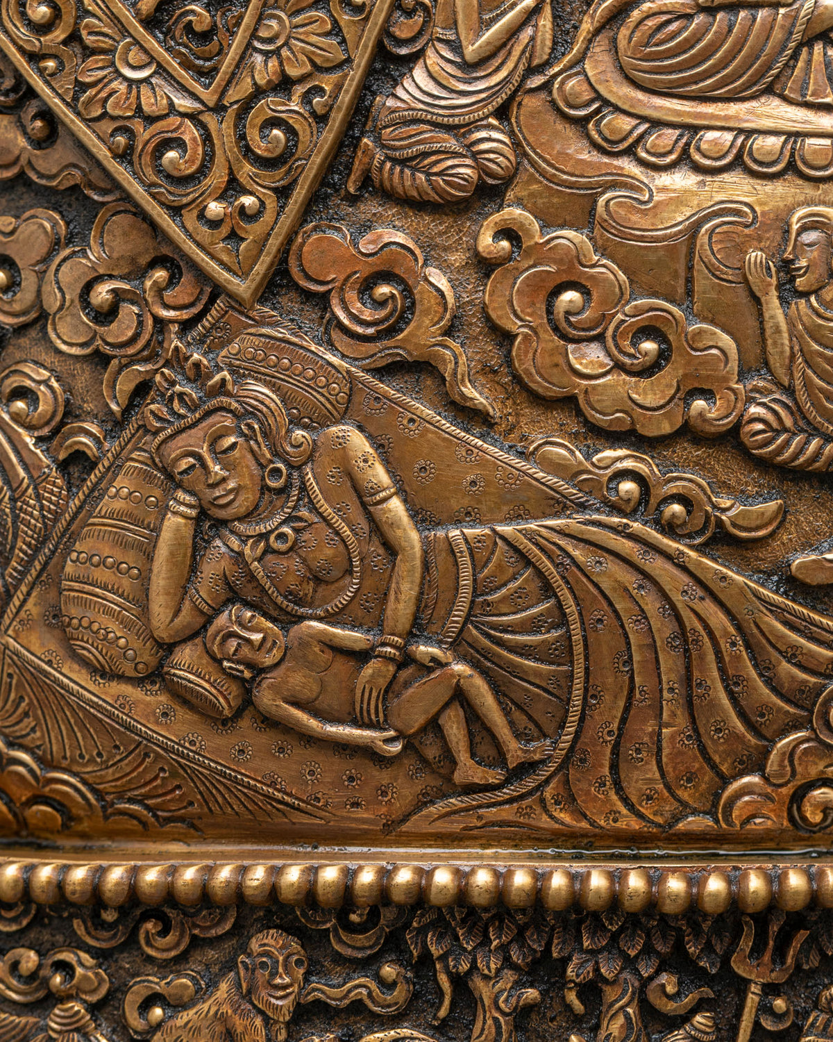 Solid Copper Shakyamuni Buddha Statue | Handcrafted In Nepal