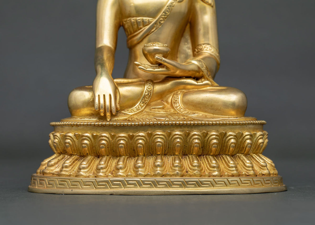 Shakyamuni Buddha Statue | Sacred Buddhist Meditation Sculpture