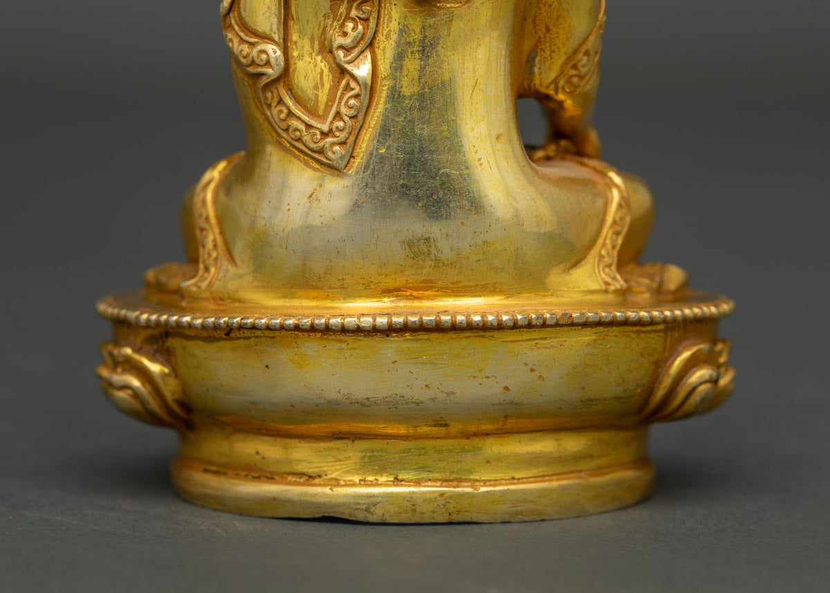 Shakyamuni Buddha Statue | Handcrafted Copper Sculpture from Nepal