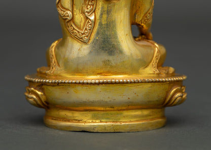 Shakyamuni Buddha Statue | Handcrafted Copper Sculpture from Nepal