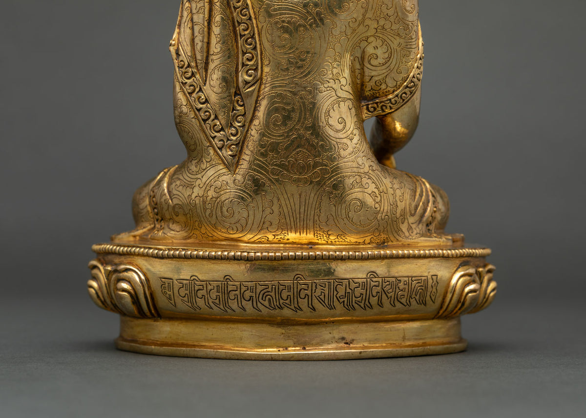 Shakyamuni Buddha Statue | Authentic Nepalese Buddhist Art