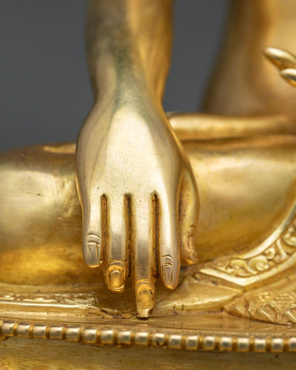 Shakyamuni Buddha Statue | Sacred Buddhist Meditation Sculpture