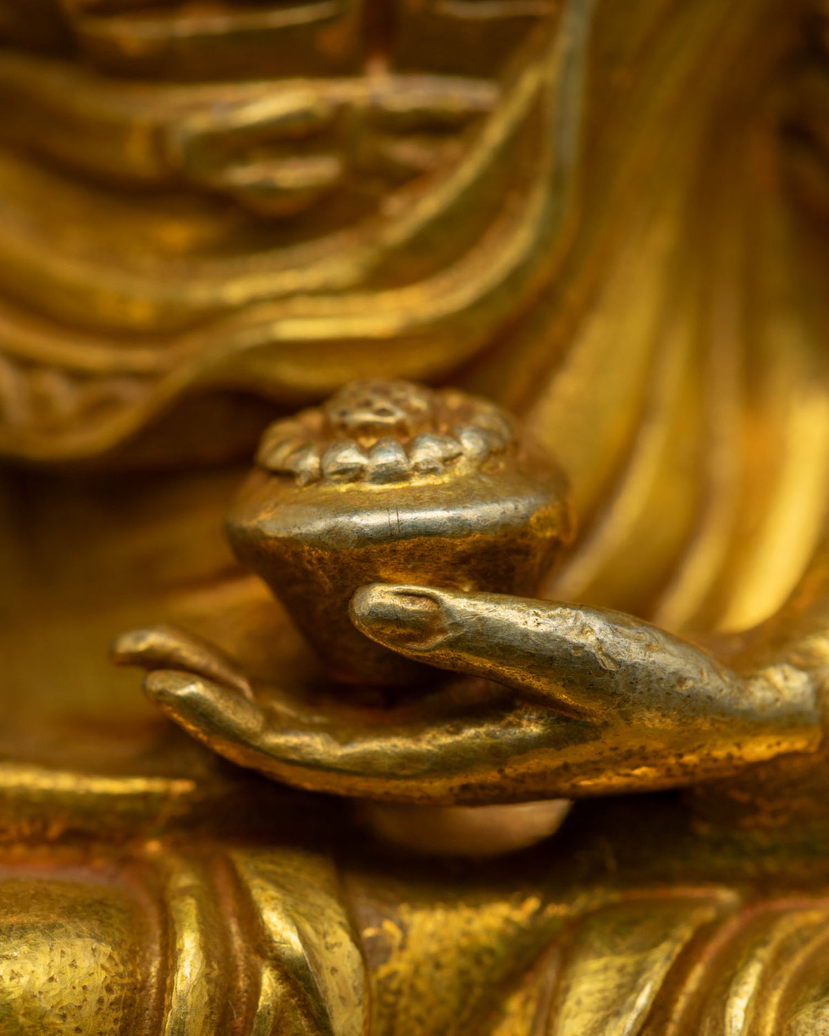 Shakyamuni Buddha Statue | Handcrafted Copper Sculpture from Nepal
