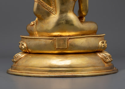 Vajrayana Shakyamuni Buddha Mantra Statue