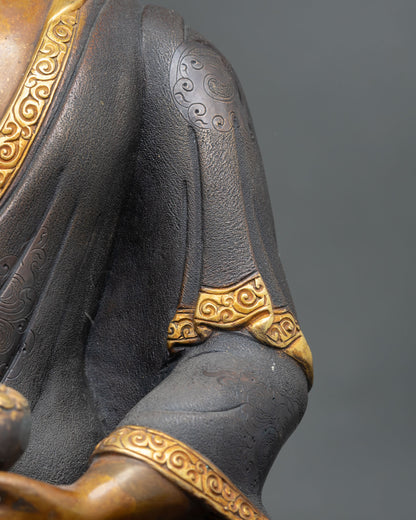 Buddha Copper Statue | Handmade Buddhist Artwork Nepal