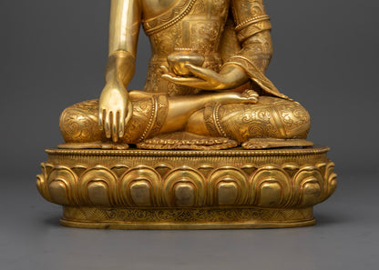 Handcraved Vajrayana Buddha Shakyamuni statues