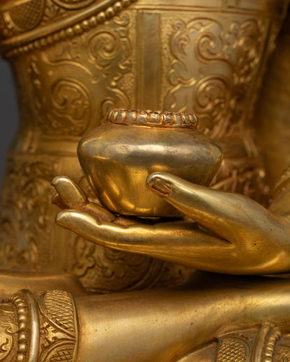 Handcraved Vajrayana Buddha Shakyamuni statues
