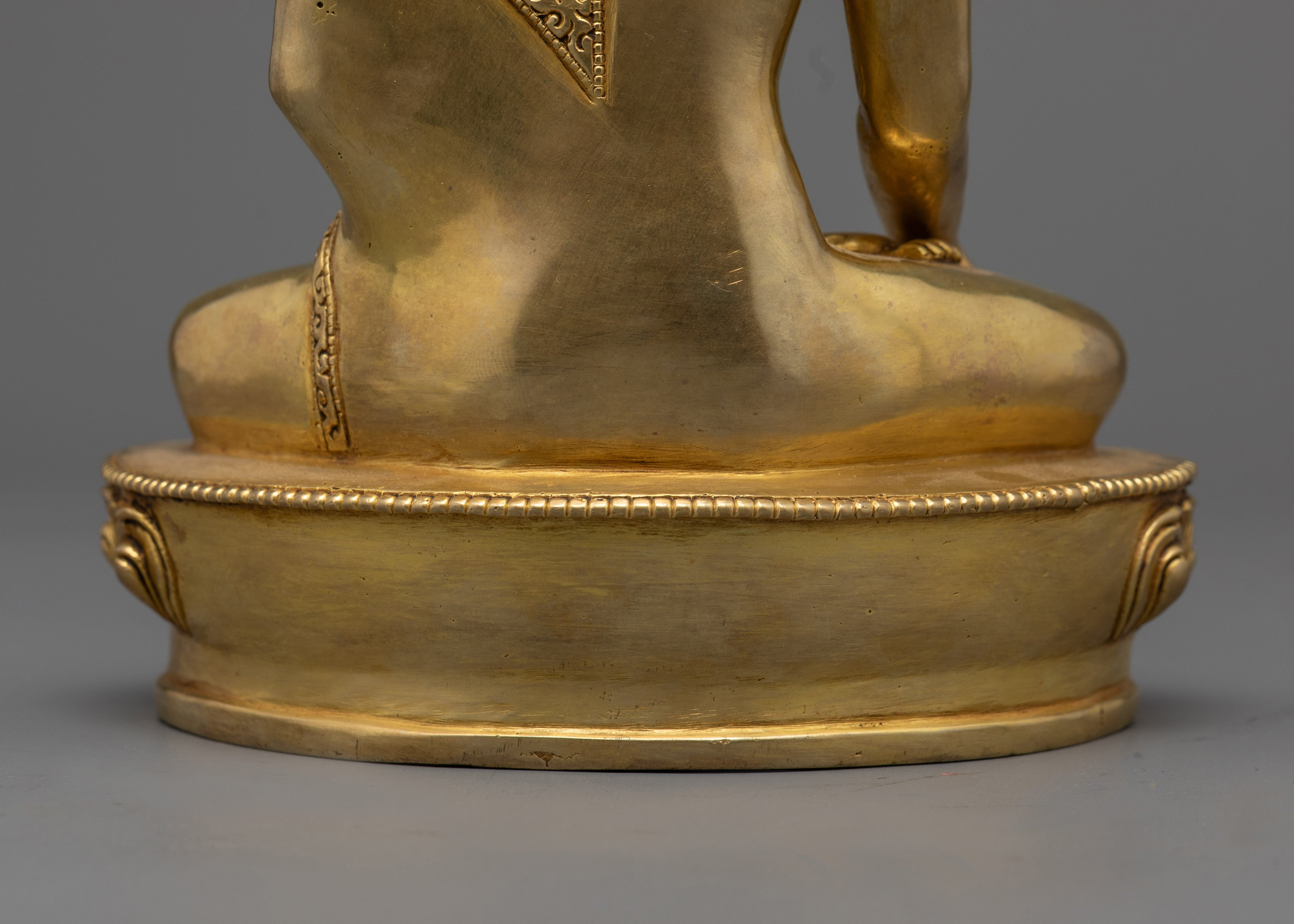 Hand-Carved Shakyamuni Buddha Statue | Himalayan Sculpture