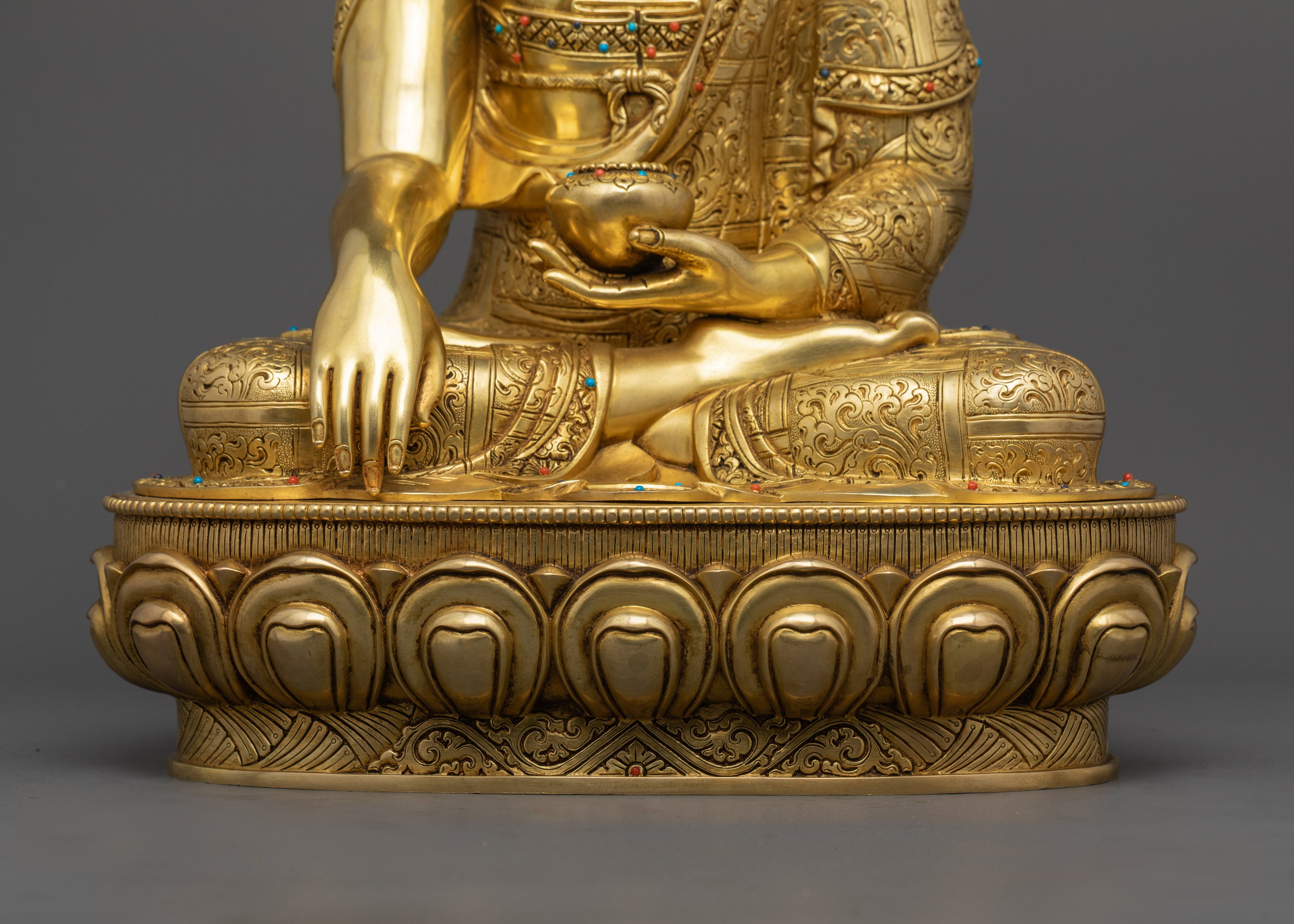 Shakyamuni Buddha Statue | Handcrafted Buddhist Altar