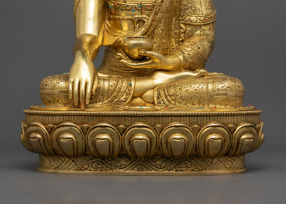 Shakyamuni Buddha Statue | Handcrafted Buddhist Altar