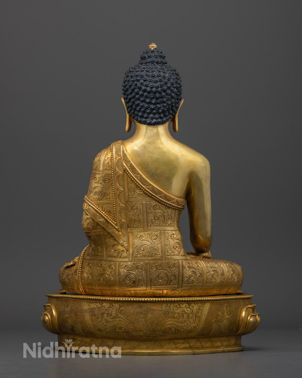 Handcraved Vajrayana Buddha Shakyamuni statues