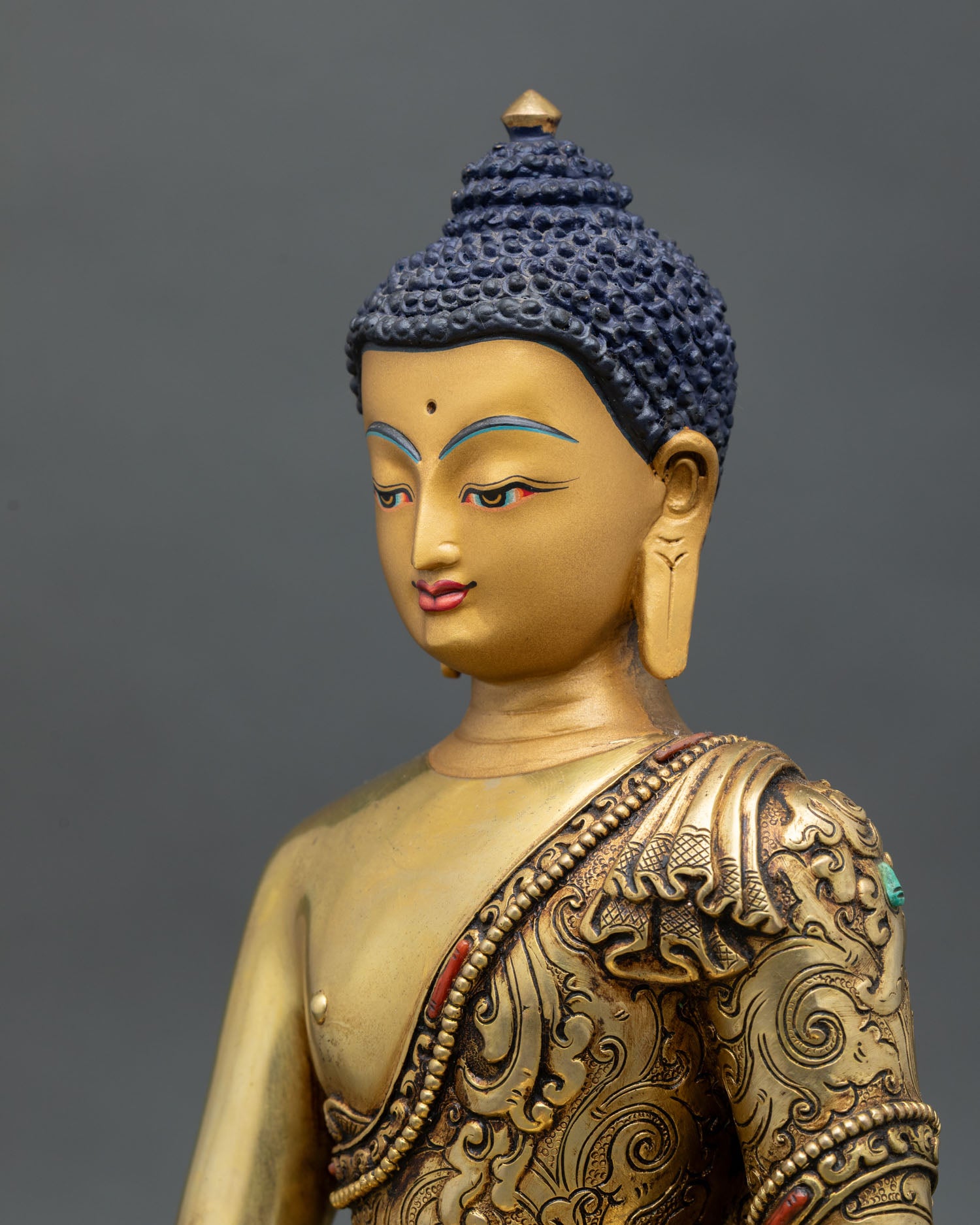 Shakyamuni Buddha | Buddhist Meditation Statue for Home Altar