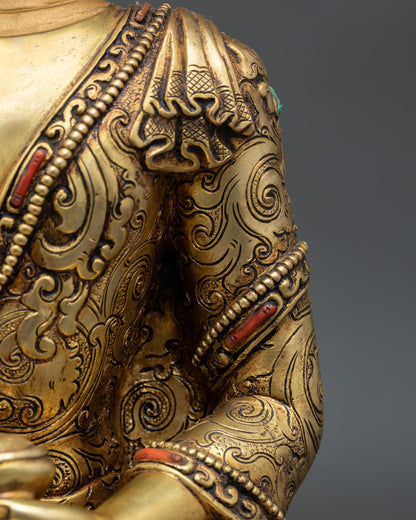 Shakyamuni Buddha | Buddhist Meditation Statue for Home Altar