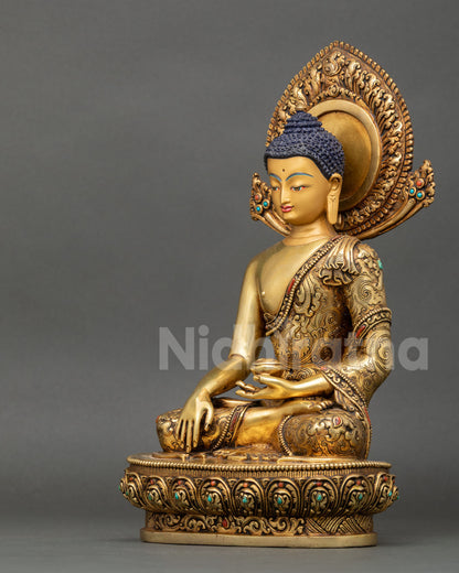 Shakyamuni Buddha | Buddhist Meditation Statue for Home Altar