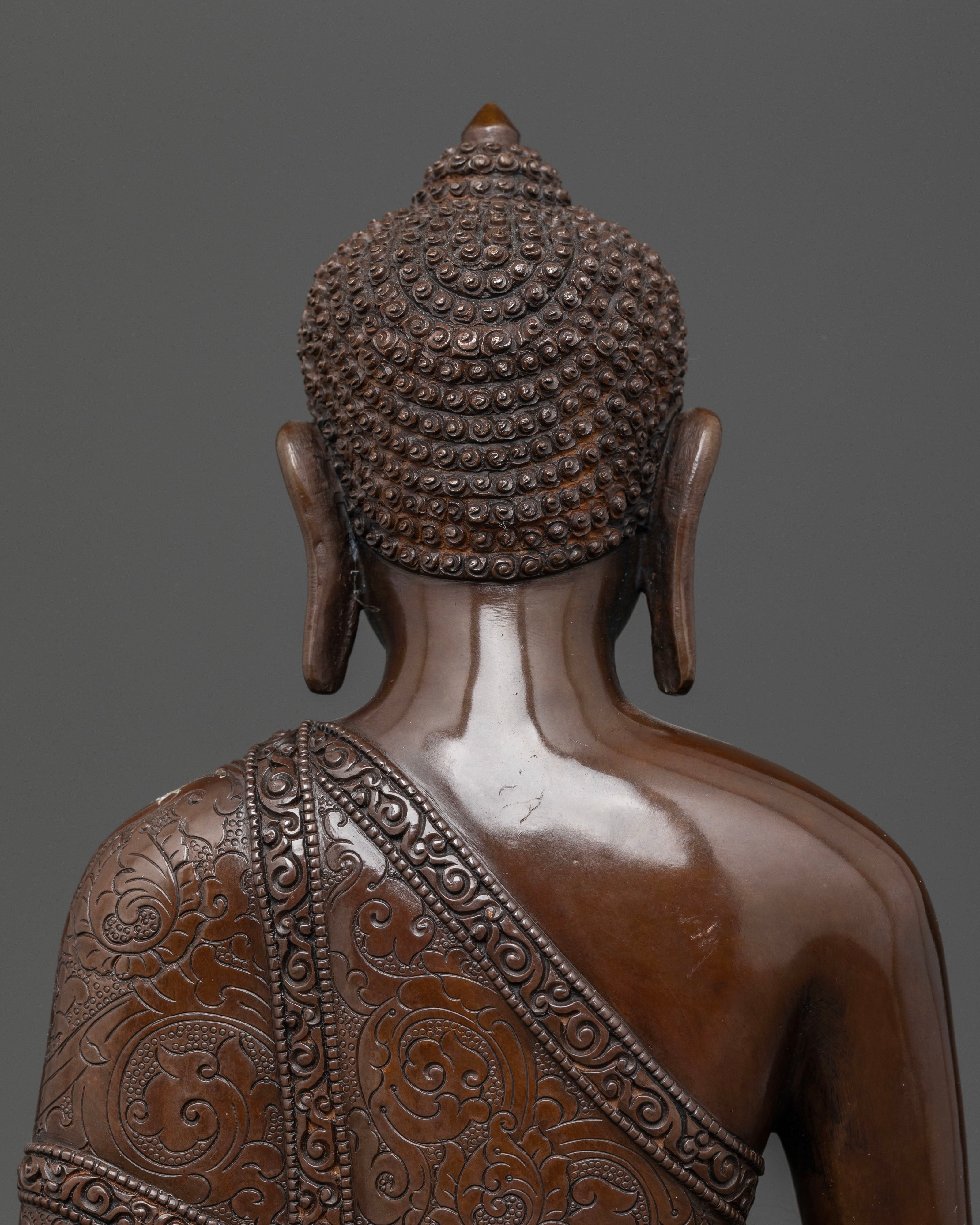  Shakyamuni Tibetan Buddha Statue | Buddha Image | Shakyamuni Buddha | Buddhism Statue