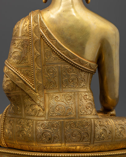 Handcraved Vajrayana Buddha Shakyamuni statues